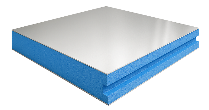 pannello sandwich termoisolante in alluminio